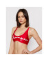 Champion Bikini partea de sus Back Script Logo 113028 Roșu - Pled.ro