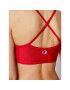 Champion Bikini partea de sus Back Script Logo 113028 Roșu - Pled.ro