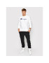 Champion Bluză Embroidered Script Logo Reverse Weave 216539 Alb Regular Fit - Pled.ro