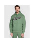 Champion Bluză Heavy Fleece Vintage Logo 217886 Verde Relaxed Fit - Pled.ro