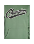 Champion Bluză Heavy Fleece Vintage Logo 217886 Verde Relaxed Fit - Pled.ro