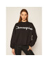 Champion Bluză Script Logo 113197 Negru Oversize - Pled.ro