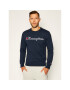 Champion Bluză Script Logo 214188 Bleumarin Comfort Fit - Pled.ro