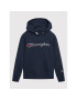 Champion Bluză Script Logo 305765 Bleumarin Regular Fit - Pled.ro