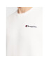 Champion Bluză Small Script Logo Embroidery 217863 Alb Regular Fit - Pled.ro