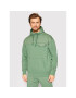 Champion Bluză Twill Insert 217072 Verde American Fit - Pled.ro