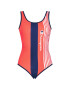 Champion Costum de baie Graphic Stripe Logo 113109 Roșu - Pled.ro