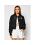 Champion Geacă bomber Textured Cropped 113039 Negru Custom Fit - Pled.ro