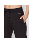 Champion Pantaloni trening Heavy Embroidered C Logo 114924 Negru Regular Fit - Pled.ro