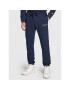 Champion Pantaloni trening Small Embroidery Script 218294 Bleumarin Regular Fit - Pled.ro