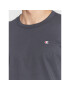 Champion Tricou Basic C Logo 216545 Albastru Custom Fit - Pled.ro