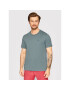 Champion Tricou Basic C Logo 216545 Gri Regular Fit - Pled.ro