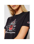 Champion Tricou Basketball Logo Digital Print 112965 Negru Custom Fit - Pled.ro