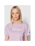 Champion Tricou Big Script Logo 115351 Violet Boxy Fit - Pled.ro