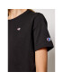 Champion Tricou C Logo Crew Neck 112731 Negru Custom Fit - Pled.ro