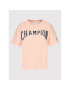 Champion Tricou Collegiate Logo 114526 Roz Oversize - Pled.ro