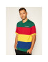 Champion Tricou Colour Block Stripe 214352 Verde Custom Fit - Pled.ro