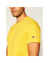 Champion Tricou Colour Block Wraparound Logo 214208 Galben Regular Fit - Pled.ro