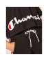 Champion Tricou Cropped Script Logo Print Boxy 112655 Negru Oversize - Pled.ro