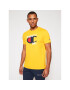 Champion Tricou Grafitti 214344 Galben Comfort Fit - Pled.ro