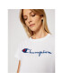 Champion Tricou Script Logo 110992 Alb Heritage Fit - Pled.ro