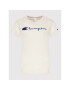 Champion Tricou Script Logo 110992 Bej Heritage Fit - Pled.ro