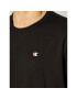 Champion Tricou Small C Logo 214674 Negru Custom Fit - Pled.ro