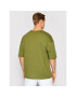 Champion Tricou Small Script Logo 214282 Verde Custom Fit - Pled.ro