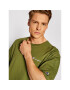 Champion Tricou Small Script Logo 214282 Verde Custom Fit - Pled.ro