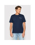 Champion Tricou Small Script Logo 216480 Bleumarin Regular Fit - Pled.ro