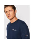 Champion Tricou Small Script Logo 216480 Bleumarin Regular Fit - Pled.ro