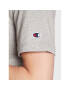 Champion Tricou Small Script Logo Embroidery 218006 Gri Regular Fit - Pled.ro