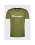 Champion Tricou tehnic 217090 Verde Athletic Fit - Pled.ro