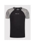 Champion Tricou tehnic Micro Mesh Insert 217111 Negru Athletic Fit - Pled.ro