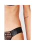 Chantal Thomass Chilot tanga Initials T09D70 Negru - Pled.ro