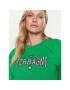 Chiara Ferragni Bluză 74CBIT01 Verde Regular Fit - Pled.ro