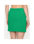 Chiara Ferragni fusta din material de trening 74CBET01 Verde Regular Fit - Pled.ro