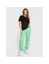 Chiara Ferragni Pantaloni trening 73CBAT07 Verde Relaxed Fit - Pled.ro