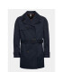 CINQUE Trench Cidouble 2007 Bleumarin Regular Fit - Pled.ro