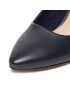 Clarks Pantofi Linvale Jerica 261372114 Bleumarin - Pled.ro