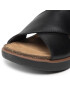 Clarks Sandale Elayne Cross 261592344 Negru - Pled.ro