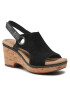 Clarks Sandale Giselle Sea 261647894 Negru - Pled.ro