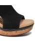 Clarks Sandale Giselle Sea 261647894 Negru - Pled.ro