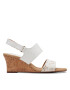 Clarks Sandale Kyarra Faye 26171238 Alb - Pled.ro