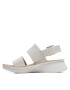 Clarks Sandale Velhill Strap Alb - Pled.ro