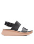 Clarks Sandale Velhill Strap Negru - Pled.ro