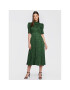 Closet London Rochie de zi D8508 Verde Regular Fit - Pled.ro