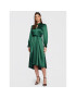 Closet London Rochie de zi D8552 Verde Regular Fit - Pled.ro