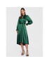 Closet London Rochie de zi D8552 Verde Regular Fit - Pled.ro