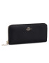 Coach Portofel Mare de Damă Smth Slim Acc Zip 73738 Negru - Pled.ro